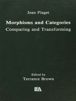 cover image of Morphisms and Categories